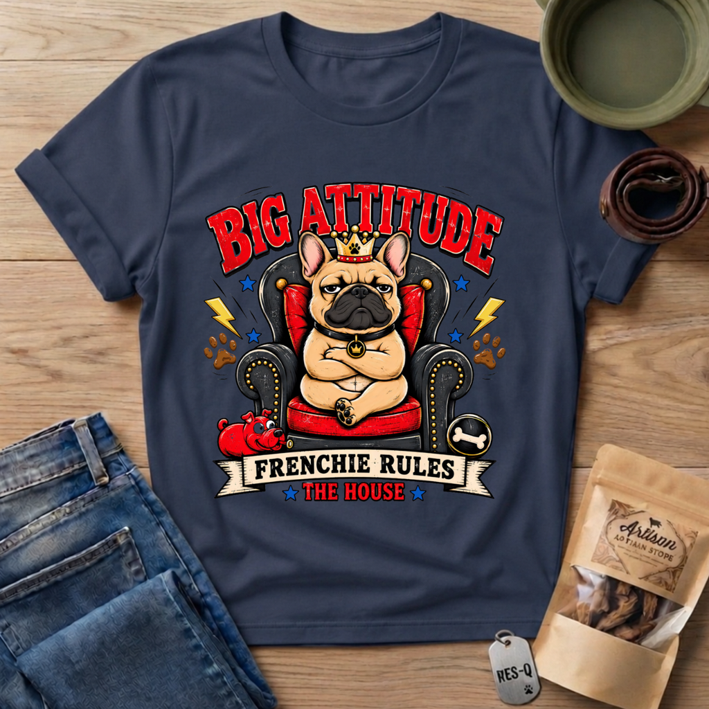 Frenchie Rules House T-Shirt