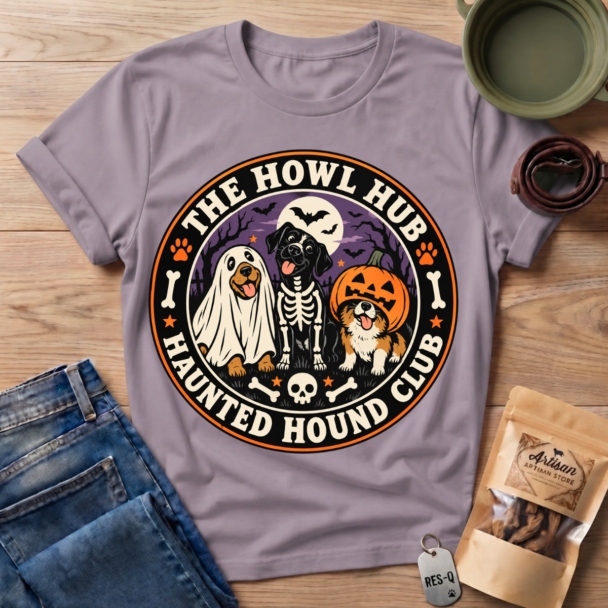 Haunted Hound Club T-Shirt