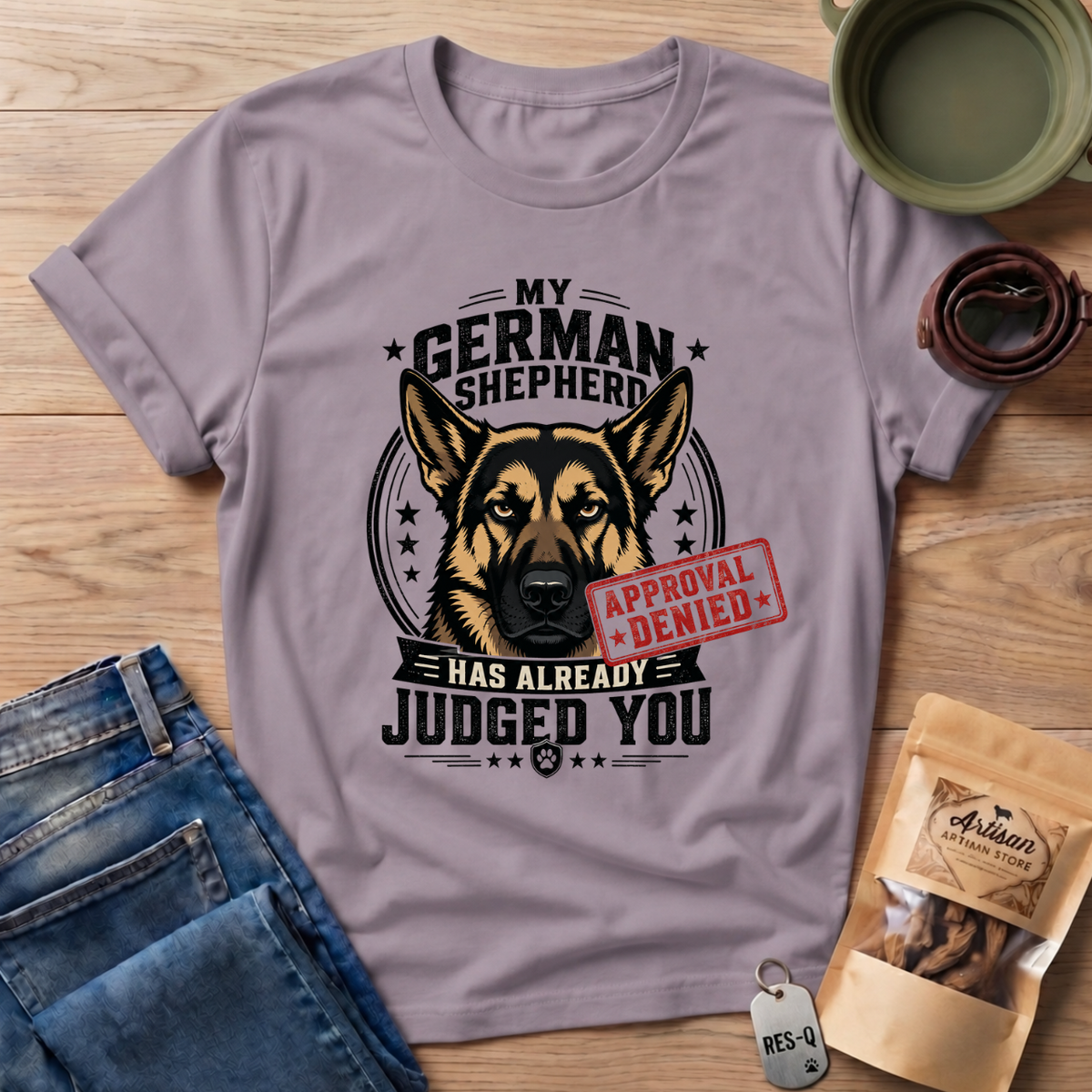 German Sheperd Judge T-Shirt