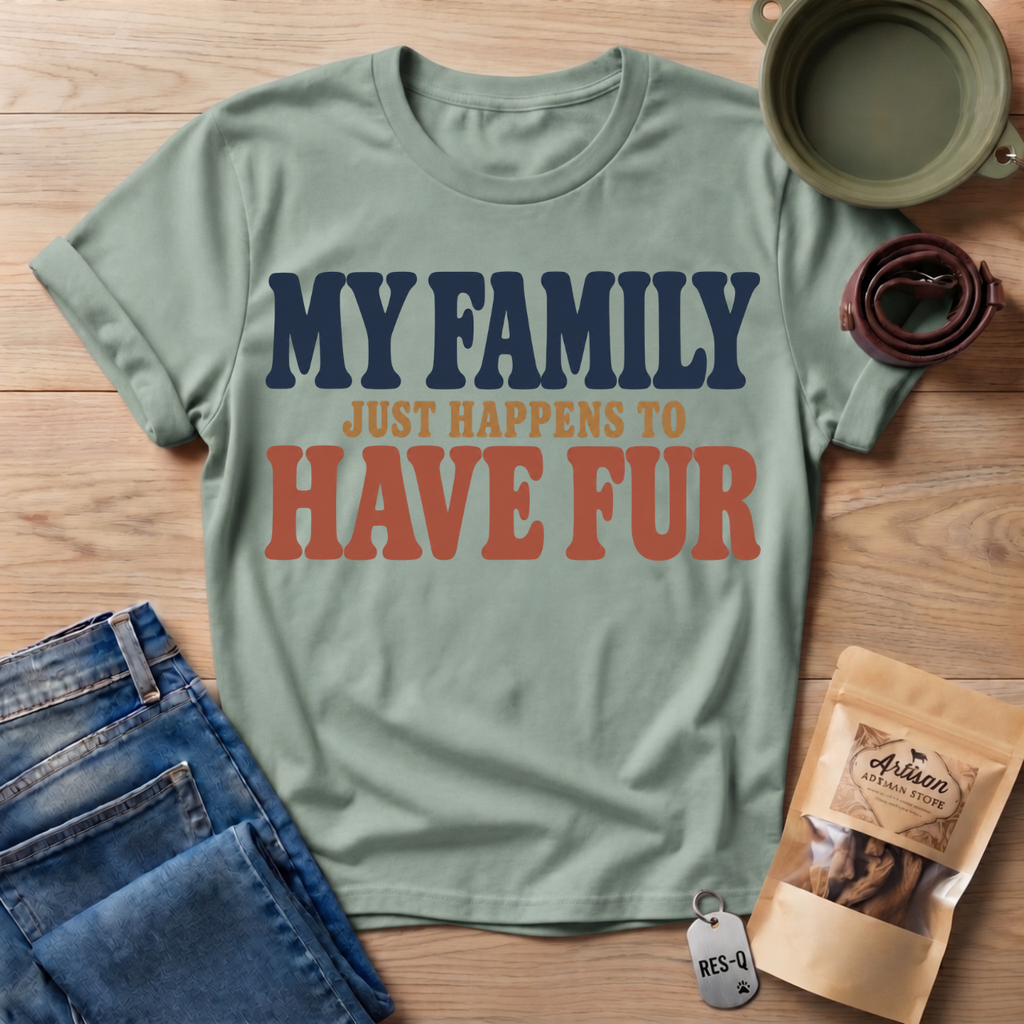My Family Text T-Shirt
