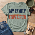 My Family Text T-Shirt