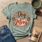 Dog Mom Heart T-Shirt