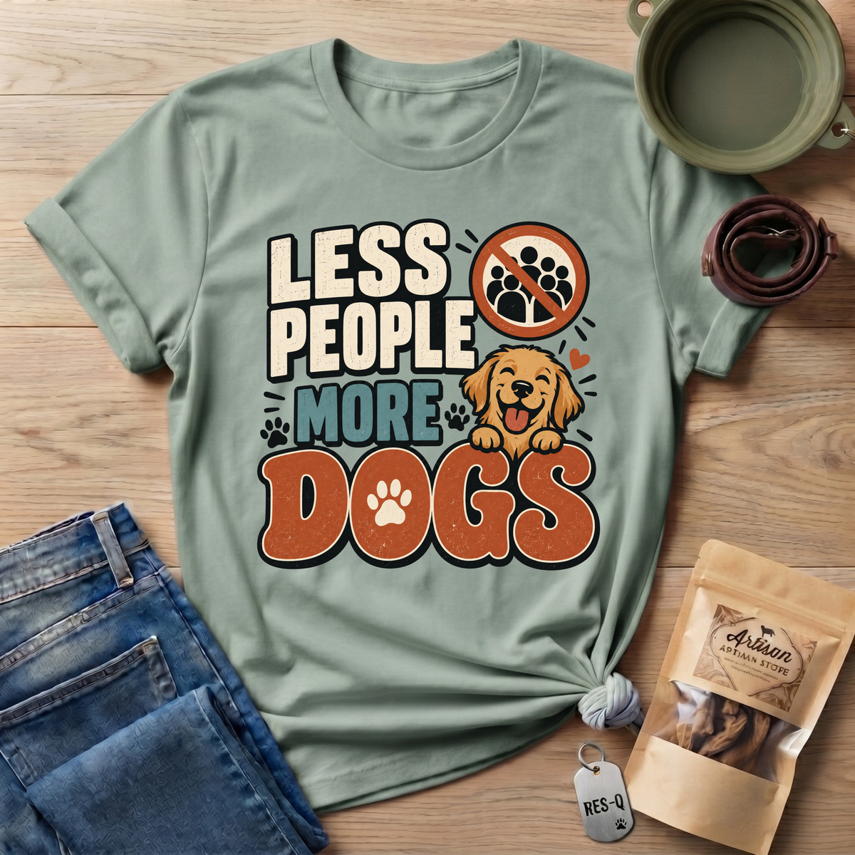 Less People T-Shirt