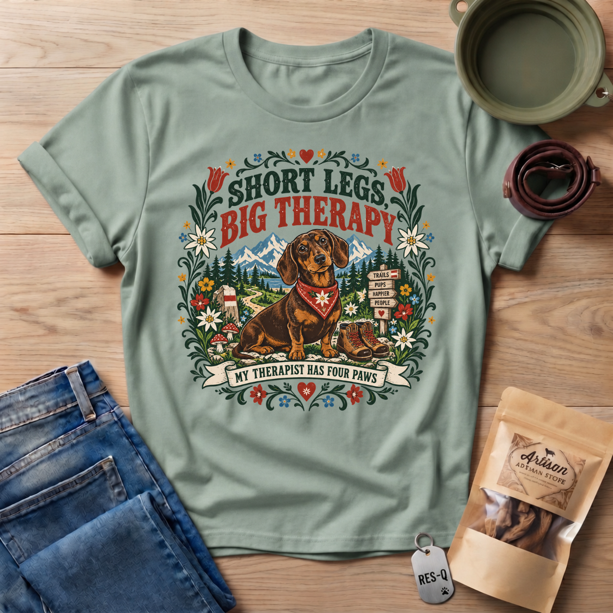 Short Legs Therapy T-Shirt
