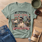 Frenchie Therapist T-Shirt