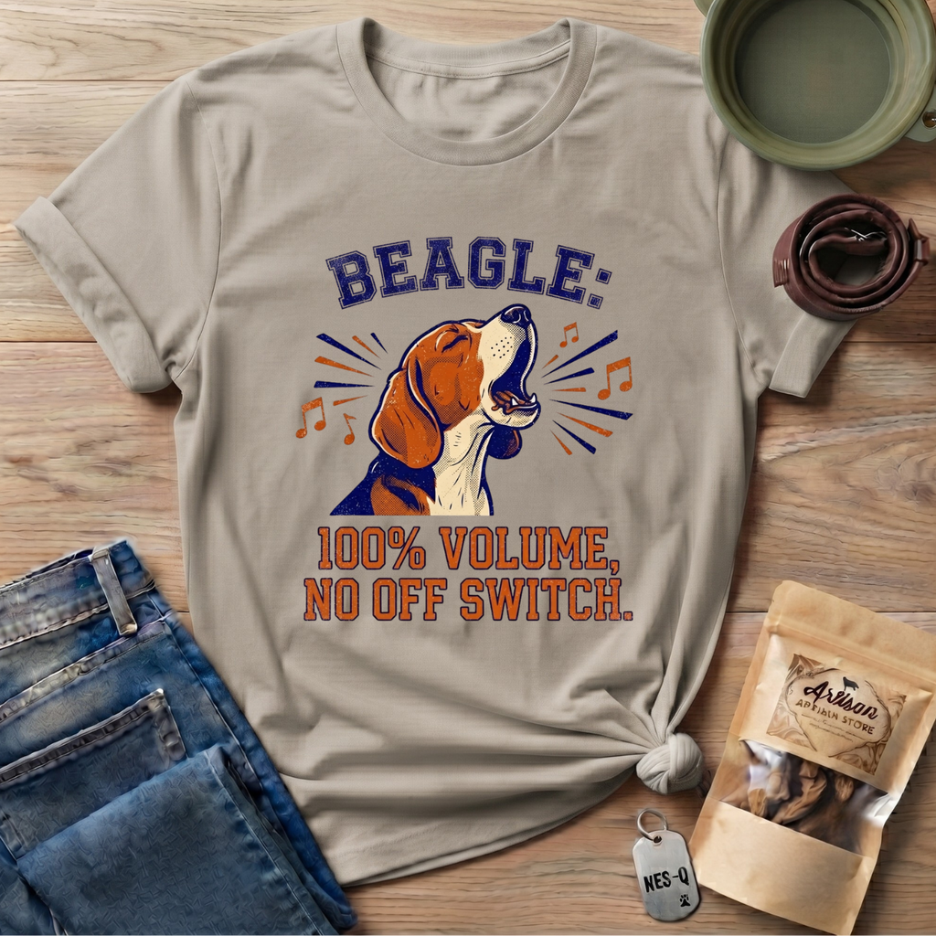 Beagle 100% Volume T-Shirt