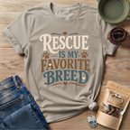 Rescue is My Favorite Breed T-Shirt