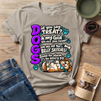 Violet DOGS   T-Shirt