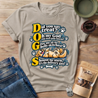 Gold DOGS T-Shirt