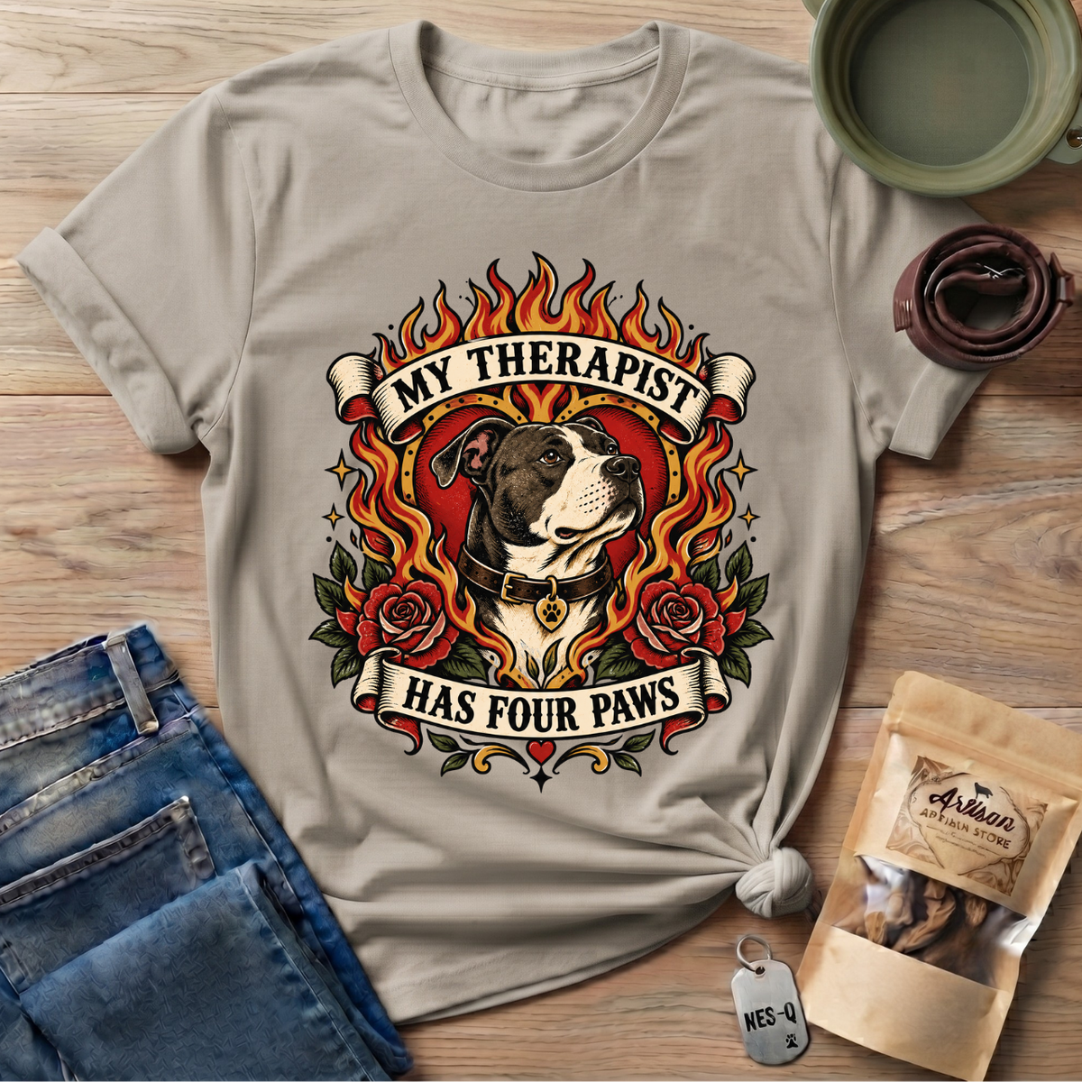 Pit Bull Therapist T-Shirt