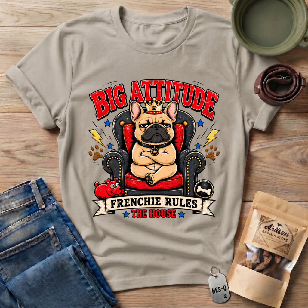 Frenchie Rules House T-Shirt