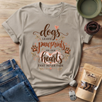 Pawprints Hearts T-Shirt