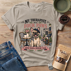 Frenchie Therapist T-Shirt