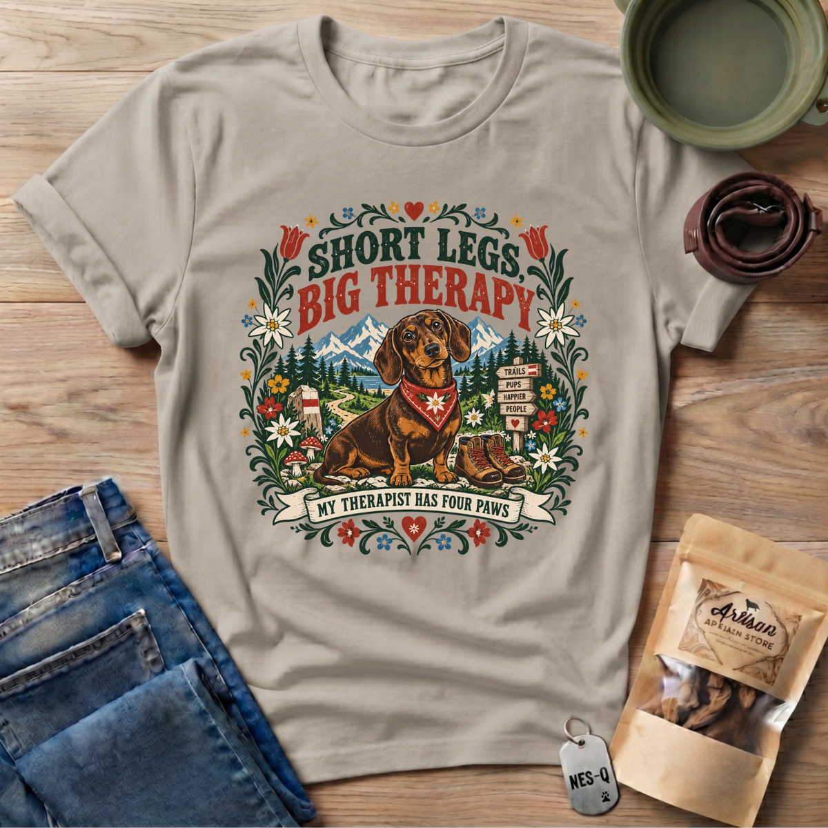 Short Legs Therapy T-Shirt