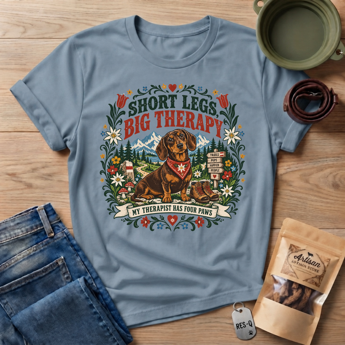 Short Legs Therapy T-Shirt