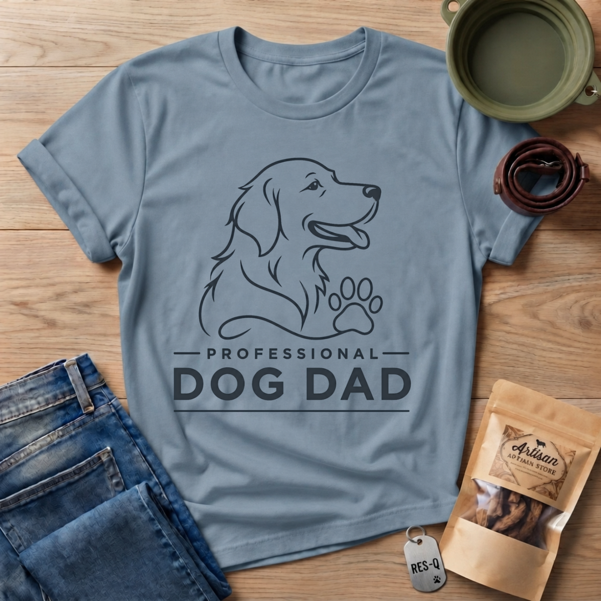 Prof Dog Dad T-Shirt