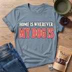 Home Is Text T-Shirt