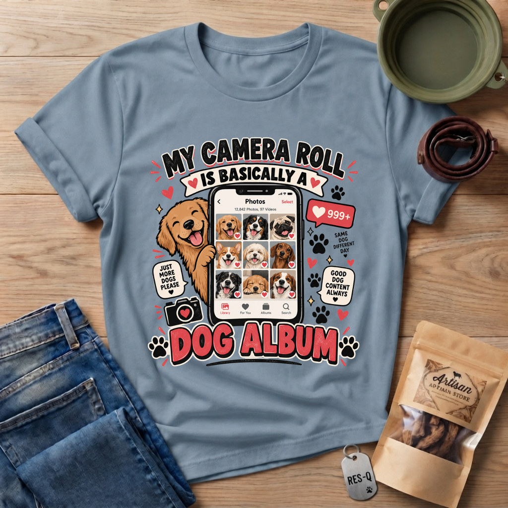 Dog Album T-Shirt