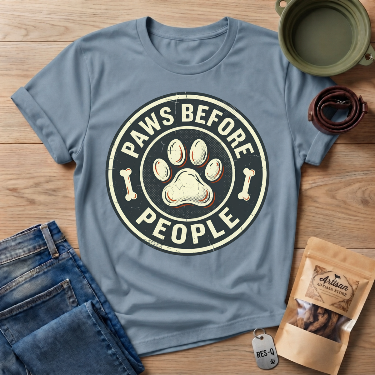 Paws Before People T-Shirt