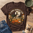 Howl Harvest Club T-Shirt in Dark Chocolate